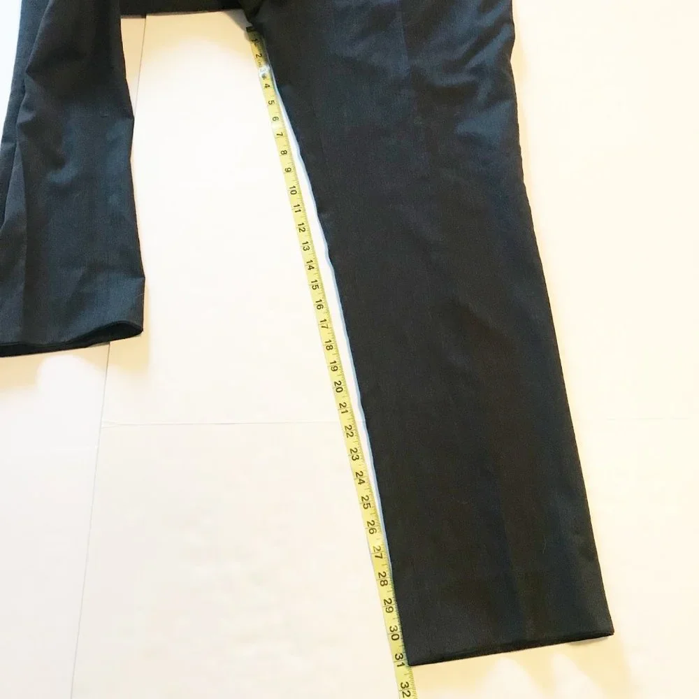 NORDSTROM Signature Dark Gray Wool Dress Pants Mens 42